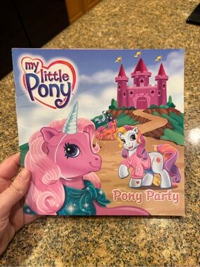 Vintage My Little Pony party book